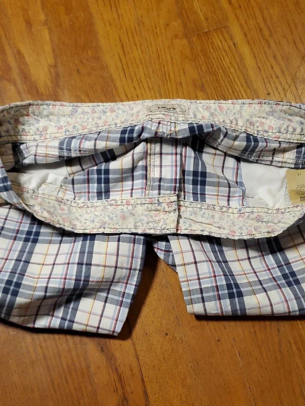 Plaid Shorts